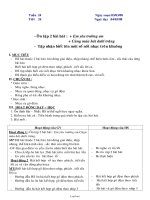 Giáo án Âm nhạc Lớp 3 - Tuần 24, Tiết 24: Ôn tập 2 bài hát: Em yêu trường em, Cùng múa hát dưới trăng. Tập nhận biết tên một số nốt nhạc trên khuông - Năm học 2008-2009