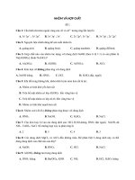 bài tập trắc nghiệm nhôm và hợp chất của nhôm hóa 12