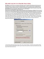 Điều kiển máy tính từ xa bằng điện thoại di động