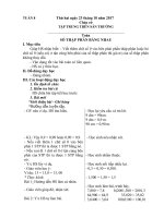 Giáo án khối 4 - tuần 8