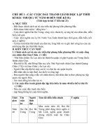 BÀI HỌC MÔN LỊCH SỬ 6