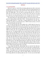 Quy trình vận dụng phương pháp “bàn tay nặn bột” trong quá trình dạy học môn vật lí 