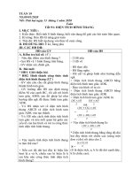 Giáo án lớp 5 tuần 19 năm học 2019 - 2020