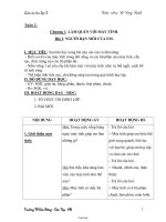 Giáo án Tin học 3 - Giáo viên: Lê Duy Linh