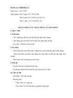 TUẦN 11 THỂ DỤC 3