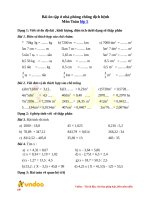 bai on tap phong chong dich benh mon toan lop 5 