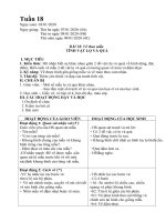 Giáo án môn Mĩ thuật 4 - Tuần 18