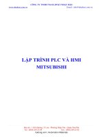 Tài liệu hướng dẫn lập trình HMI và PLC Mitsubishi