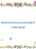 slide 1 héi thi x©y dùng bµi gi¶ng gi¸o ¸n ®iön tö n¨m häc 2008 2009 kióm tra bµi cò quçn thó sinh vët lµ g× nh÷ng ®æc tr­ng cña quçn thó sinh vët quçn thó sinh vët bao gåm c¸c c¸ thó cïng loµi c