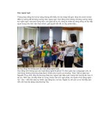 học ngoại ngữ mn thanh trù