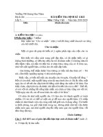 Đề thi giữa học kì 2 môn Tiếng Việt lớp 5 năm 2019-2020 có đáp án - Trường Tiểu học Hoàng Hoa Thám