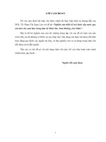 Đánh giá thiết kế mô hình cấp nước quy mô nhỏ cho cụm bản trung tâm xã thèn sin, tam đường, lào cai   