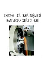Bài giảng cơ khí đại cươn 