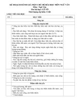 bài tập cuối khóa module 3 môn ngữ văn thcs