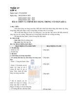 Tin học 4 - Tuần 17 - Bài 4: Chèn và trình bày bảng trong văn bản