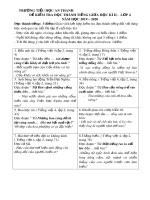 Đề thi giữa học kì 2 môn Tiếng Việt lớp 4 năm 2019-2020 có đáp án - Trường Tiểu học An Thanh