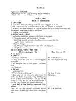 giáo án lớp 4 tuần 21