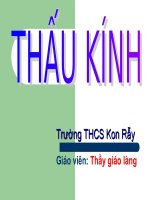 powerpoint presentation trường thcs kon rẫy giáo viên thầy giáo làng iii độ lớn của ảnh ảo tạo bởi các thấu kính hãy vẽ ảnh của vật ab trong câu hỏi c5 với thấu kính hội tụ