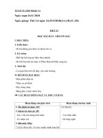 TUẦN 31 ÂM NHẠC 1 2 3