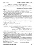 Đặc điểm vi khuẩn và kháng sinh đồ của bệnh nhân nhiễm khuẩn đường tiết niệu điều trị tại khoa Tiết niệu Bệnh viện Đại học Y Dược Tp. Hồ Chí Minh