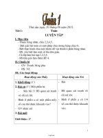 Giáo án lớp 2 tổng hợp - Tuần 1