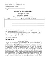 Đề thi giữa học kì 2 môn Tiếng Việt lớp 5 năm 2019-2020 có đáp án - Trường Tiểu học An Hòa