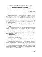 Đào tạo trực tuyến trong thời đại cách mạng công nghiệp 4.0 và sự đổi mới phương pháp giảng dạy theo hướng mô hình hóa