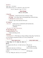 giáo án Mĩ thuật tuần 12