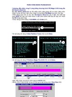 phân vùng bằng pq magic8 phân vùng bằng pq magic8 05 1 hướng dẫn phân vùng ổ cứng bằng chương trình pq magic 8 05 trong đĩa cd hiren’s boot 8 2 đĩa cd hiren’s boot 8 2 có rất nhiều chức năng trong đó