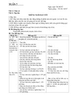 ngµy so¹n 1310 tuçn 7 ngµy so¹n 28 09 07 ngµy gi¶ng t2 01 10 07 tiõt 1 chµo cê tiõt 2 tëp ®äc nh÷ng ng­êi b¹n tèt i môc tiªu 1 kt §äc tr«i ch¶y toµn bµi ®äc ®óng nh÷ng tõ phiªn ©m n­íc ngoµi a