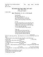 trường t h lê hồng phong thứ ngày tháng năm 2008 trường t h lê hồng phong thứ ngày tháng năm 2008 lớp 5a họ và tên bài kiểm tra đọc hiểu giữa kì i môn tiếng việt thời gian 30 phút i đọc hiểu bài t