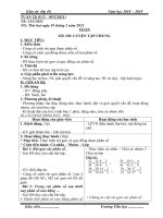 Giáo án lớp 4 tuần 22 năm học 2020 - 2021