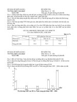 De thiDap an KT giua ki I