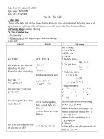 ngaøy soaïn 2092009 tuaàn 7 töø 510 ñeán 10102009 ngaøy soaïn 2092009 ngaøy daïy 5102009 tiết 19 oân taäp i mục tieâu cuûng coá laïi kieán thöùc ñaõ hoïc trong chöông khaûo saùt vaø veõ ñoà t