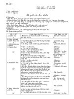 tuçn 1 tuçn 1 ngµy so¹n 17 8 2009 ngµy gi¶ng t 2 20 8 09 tiõt 1 chµo cê tiõt 2 tëp ®äc th­ göi c¸c häc sinh i môc tiªu biõt ®äc nhên giäng tõ ng÷ cçn thiõt ng¾t nghø h¬i ®óng chç hióu néi d