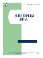 Bài giảng Lập trình mạng: Chương 4 - Phạm Trần Vũ