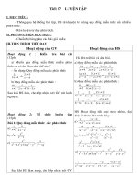 tieát 27 luyeän taäp page trường thcs tân thành gv đỗ văn phú tieát 27 luyeän taäp i muïc tieâu thoâng qua heä thoáng baøi taäp hs reøn luyeän kyõ naêng quy ñoàng maãu thöùc cuûa nhieàu phaân thöùc r
