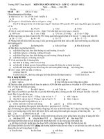 Trac nghiem 15 sinh 12 CBdoc