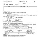 hä vµ tªn tr​​​­êng thcs l¹i xu©n ®ò kióm tra 45’ §ò 1 líp 6a m«n c«ng nghö 6 tiõt ngµy th¸ng n¨m 2009 hä vµ tªn §ióm lêi phª cña thçy c« gi¸o i tr¾c nghiöm c©u 1 1® khoanh trßn vµo ®¸p ¸n mµ em ch