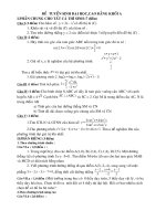 ñeà tuyeån sinh ñaïi hoïccao ñaúng khoái a thi thử ñh 2009 ñeà tuyeån sinh ñaïi hoïccao ñaúng khoái a i phaàn chung cho taát caû thí sinh 7 ñieåm caâu i 2 ñieåm cho haøm soá y 3x x3 coù ñoà th