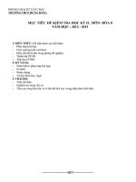 Đề thi học kì 2 môn Hóa học lớp 8 - Đề 2 - Hóa học 8 - Lê Xuân Long - E-Learning, Website trường THCS Suối Ngô, Tân Châu, Tây Ninh