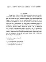 ĐỊNH lý KOENIG TRONG các bài TOÁN cơ học vật rắn