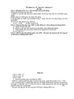 §ò kióm tra 15 häc k× i sinh häc 9 §ò kióm tra 15 häc k× i sinh häc 9 §ò bµi c©u 1 khoanh trßn vµo 1 ch÷ c¸i ®çu c©u tr¶ lêi ®óng chän c©u sai trong c¸c c©u sau a adn cã cêu t¹o ®æc thï lµ do thµnh