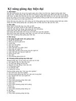 Ky nang giang day hien dai