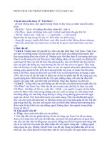 PHAN TICH TAC PHAM Chi Pheo cua Nam Cao