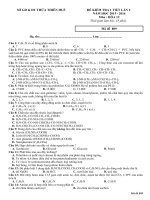 10 đề kiểm tra 1 tiết lần 2 môn hóa lớp 12