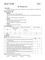 ñeà thi hoïc kì i giaùo aùn töï choïn tin 8 tröôøng thcs thaïnh myõ – ñôn döông ngµy so¹n 10122008 tuçn 18 ngµy d¹y 12122008 tiõt 36 ñeà thi hoïc kì i i muïc tieâu ñaùnh giaù kieán thöùc kó naêng