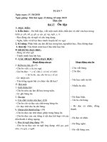 Giáo án lớp 1C - Tuần 7 - GV Huyền