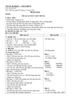 Giáo án lớp 5 tuần 10