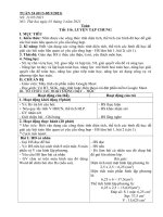 Giáo án tuần 24 lớp 5 (học TT)